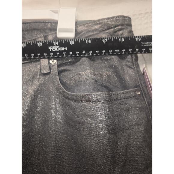 Wild Fable Jeans Womens Size 14 High Rise Baggy Silver - Picture 4 of 10